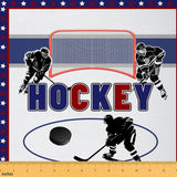 Erosebridal Ice Hockey Upholstery Fabrics Winter Sports Event Outdoor Fabric by The Yard 1 Yard Hockey Player Waterproof Fabric 