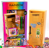 Rainbow High Secret Locker Stationery Set, Including Notepad, Gel Pens Stickers Ages 6+