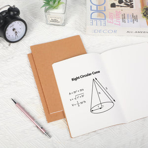 12 Pack Blank Kraft Notebooks, 8.3x5.5 Inches A5 Small Journals Bulk Blank Notebooks 80 GSM Unlined with 60 Pages A5 Subject Not