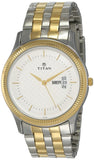 Titan Gents Karishma Analog Silver Dial Men'S Watch-Nn1824Bm01/Np1824Bm01