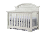 Westwood Design Foundry Arch Paneled 4 in 1 Convertible Crib, White Dove (FN-CR-2715NR-WDV)