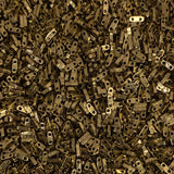 Miyuki Quarter Tila Beads - 2 Hole, 5x1.2x1.9 mm, 5 Grams Glass Beads Bronze (QTL457)
