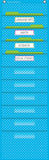 AQUA POLKA DOTS 10 POCKET FILE