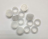 dexierp Protection Force Plug for 9/16-14mm Hole (Pack of 25) 5/8-11 UNC 5/8-18 UNF M16 Thread Nut Cover Seal LDPE Plastic Mount