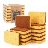 Yocada Cellulose Sponge 12 Pack Biodegradable Natural Kitchen Sponge