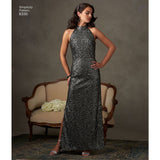 Simplicity Womens Open Back, Mermaid Style, and Little Black Dress Sewing Patterns, Sizes 1220
