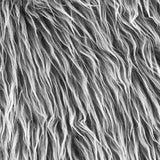 Wododo 20 X 20 Inches Faux Fur Fabric Square Patches for Crafts, Sewing, Costumes, Seat Pads Grey Frost