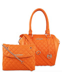 Flying Berry WomenS Hand Bag Combo Pack (Premium Edition) (Orange)
