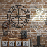Okydoky Brick Wallpaper, Vintage Brown Brick Wallpaper for Home Kitchen Livingroom Bedroom Background, No.57103