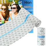 Hion Tattoo Aftercare Waterproof Bandage Transparent Film Dressing 6 Inch x 11 Yard Roll Tattoo Cover Up Tape Second Skin Adhesi