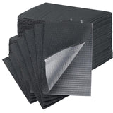 JMU 400 Pack Black Dental Bibs Disposable,Dental Bib 13x18,2-Ply Paper 1-Ply Film, Soft Bibs for Dental Clinic,Medical Tray Cove