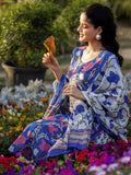 Libas Women'S Pure Cotton Kurta Sets (400157O_Blue_S)