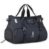 Delphi Design Waterproof Gym & Travel Duffel Bag For Men & Women | MultiCompartment Weekender Bag With Shoe Compartment, DryWe