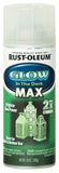 RustOleum 278733 Glow in The Dark MAX Spray Paint, 10 oz