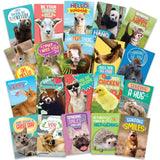 T MARIE 40 Funny Animal Postcards Bulk Thinking of You Postcard Pack for Kids, Students, Friends, Teacher and More Say Hello