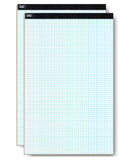 Mr. Pen Graph Paper, 2 Pack of 22 Sheets, 17x11, 4x4 (4 Squares per inch), Graphing Paper, Grid Paper Pad, Math Graph Paper P