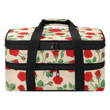 Eraedgza Roses Insulated Casserole Carrier for Hot Cold Dish