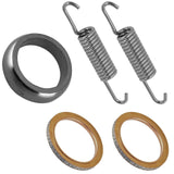 Caltric Muffler Pipe Gaskets with Spring Compatible with Yamaha Grizzly 700 2007 / 3YF146130100