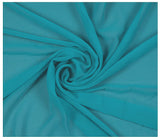 MDS Christmas Chiffon Fabric 45 Yards, 44 Wide, Sheer Soft Draping Fabric Cloth for New Year Party Decor, Thanksgiving, Gift Wra