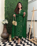 Gosriki Women'S Rayon Blend Straight Printed Kurta With Pant & Dupatta (Turae Green-Vks01-Gs_M_Green_Medium),Green,,B0DCK9BFV5