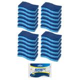 CELOX 24 Pack NonScratch Dish Sponge, Dual Sided Kitchen Sponges for Dishes, Long Lasting Dishwashing Household Cleaning Sponge