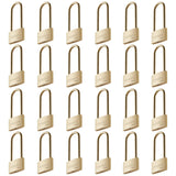 SEDORTI Weather Proof Locks with Same Key#31322, Solid Brass Keyed Alike Padlocks with Long Brass Shackle, Light Duty, 1-1/2 Wid