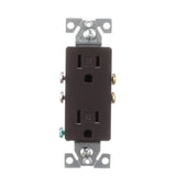 EATON TR1107RBSPL Designer Duplex Receptacle, Oil Rubbed Bronze