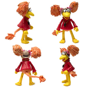 Boss Fight Studio Red, Fraggle Rock Collectible Action Figure - Highly Articulated Figurine - Accessories Including Hat, Magnify