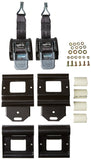 HOLMAN Kargo Master Kargo Master 31490 Tie Down Ratchet Strap Pair, Black