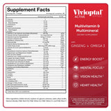 Vivioptal ACTIVE Multivitamin & Multimineral Supplement - 1 Year Supply