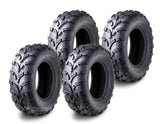WANDA Set of 4 UTV ATV Tires 25x8-12 25x8x12 Front & Rear 6PR 25x8.00-12 P373