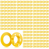 Threlaco 200 Pcs Polypropylene Bushings for 2x4 Metal Studs, 1.30 Hole Diameter, Protects Wire Insulation from Abrasion - Gromme