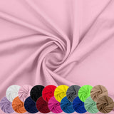 Nylon Spandex Fabric, 80% Nylon, 20% Spandex, Swimwear, Activewear Fabric 4 Way Stretch Sports, Dance, Yoga (Pink, 1 Yard)