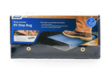 Camco 42905 Blue Premium Wrap Around RV Step Rug (100% Polyester (17.5 x 18))