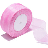 Bsikon 1-1/2 Inch Sheer Organza Ribbon 50 Yards Light Purple Chiffon Ribbon for Gift Wrapping,Bouquets,Wedding,DIY Craft