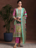 Libas Women'S Poly Crepe Kurta Set (36952 Multicolour L