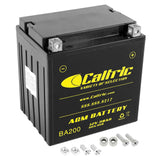 Caltric Agm Battery Compatible with Arctic Cat 0445-115 0445-116 0645-398