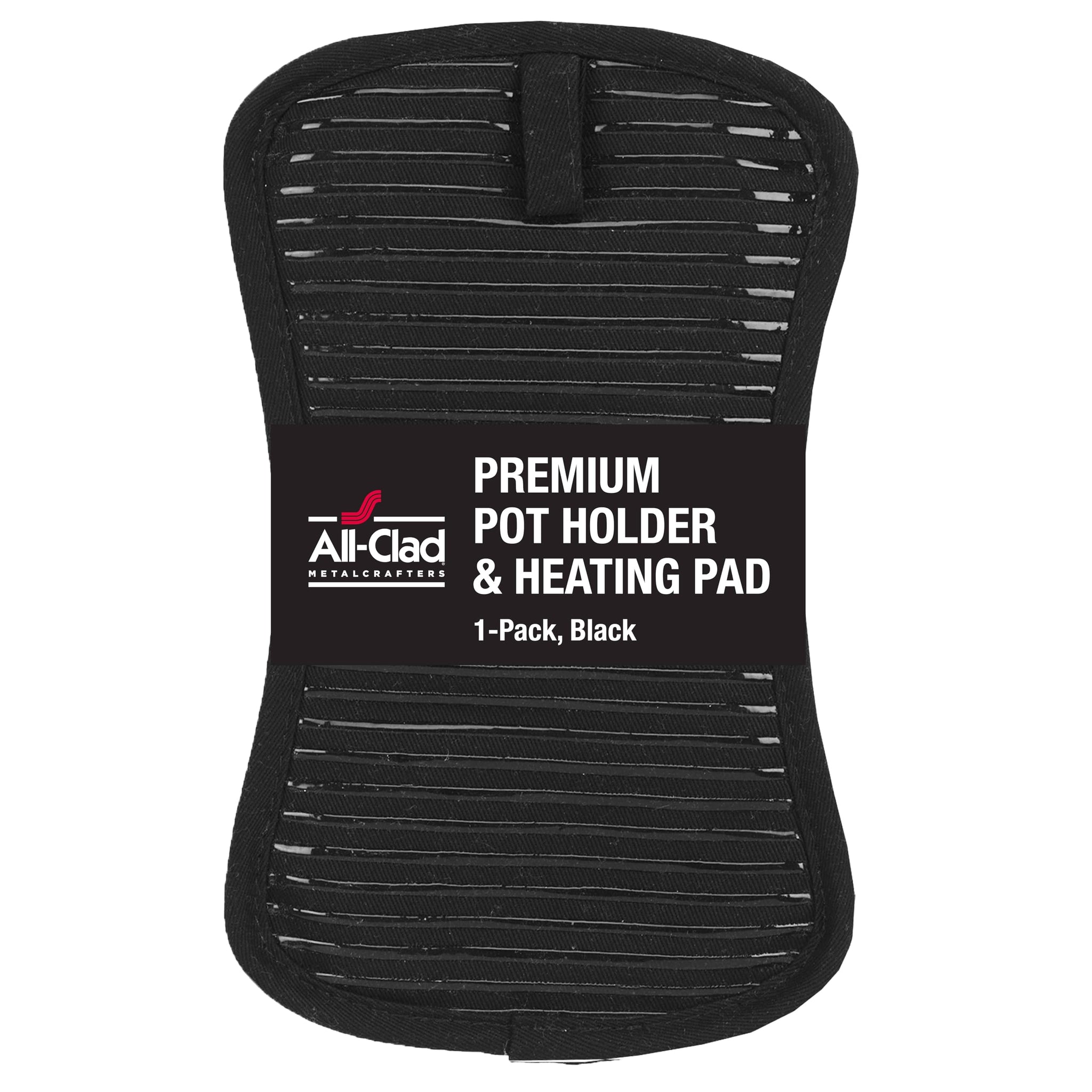 All-Clad Premium Pot Holder & Hot Pad: Heat Resistant To 500 Degrees - 100% Cotton, 10X6.25 Hot Pad For Kitchen And Barbeque