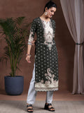 Libas Women'S Crepe Regular Kurta (29256_Black Black S