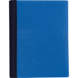 Office Depot Brand Stellar Notebook With Spine Cover, 6inch x 91/2inch, 3 Subject, College Ruled, 120 Sheets, Blue