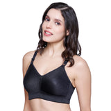Riza - Truefit - Bra - Black - 38 - E - Cup,BLACK,38,B0DPZHNTMZ