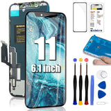 SIMDOG for iPhone 11 Screen Replacement 6.1  , 3D Touch Screen COF LCD Display Digitizer for A2111, A2223, A2221 with Repair To