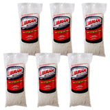 Libman Commercial 975 24 CutEnd Wet Mop Head, Recycled Cotton Blend, 20 oz., White (Pack of 6)