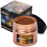 Mica Powder Bronze 2 oz - Soap Making Dye - Single Color - Hand Soap Making Supplies - Epoxy Resin Color Pigment - Organic Mica 