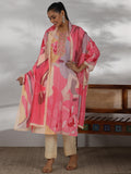 Libas Women'S Cotton Blend Kurta Set (48846_Cream Cream L