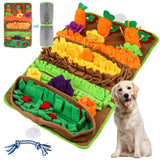 Snuffle Mat for Dogs Large Breed, 32'' X 20'' Sniff Mat for Dogs Slow Eating and Treats Mind, Enrichment Digging Toys for Dogs M