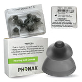Phonak Power 4.0 Dome Small (0.39 inch=10mm) 10 Domes, Genuine OEM Switzerland Replacement by Sonova, Hearing Aid Domes for Phon