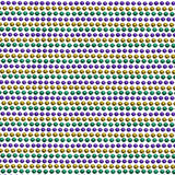 33 inch 07mm Round Metallic Purple Gold and Green Beads - 6 Dozen (72 necklaces)