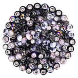 120pcs European Large Hole Beads, Assortments Charm Lampwork Murano Spacer Craft Beads for DIY Charms Bracelet Necklace Earring 