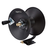 Amazon Basics Retractable Air Hose Reel - Fits 3/8-Inch50-Feet Air Compressor Hoses, Hoses Excluded, Not for Water/Pressure 